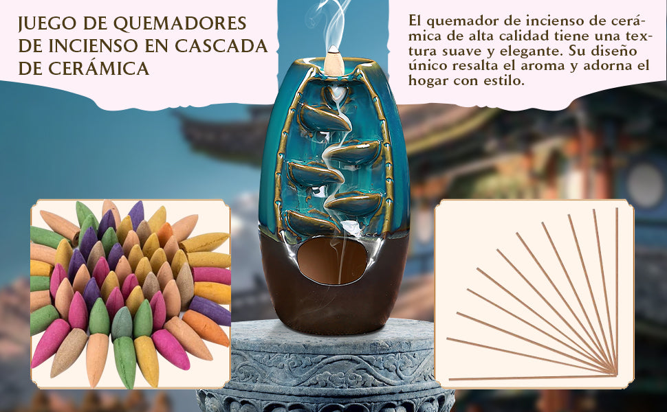 Porta Inciensos en cascada -Royal Incense